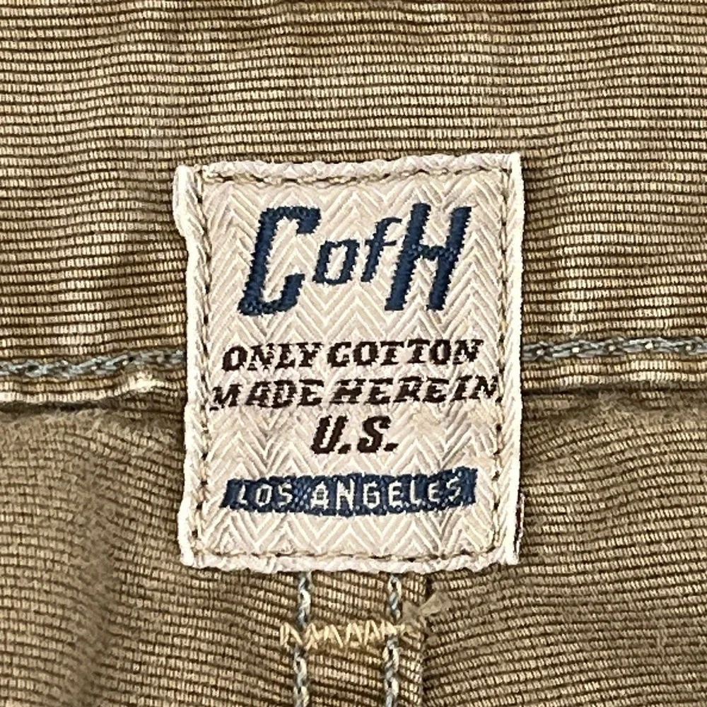 Citizens of Humanity Vintage USA Made Sid Texture Striped Jeans. Cord Look 32x33 - Picture 8 of 12